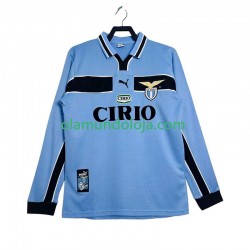 Camisola SS Lazio Retro Homem Equipamento Primeiro 1998 1999 Manga Comprida